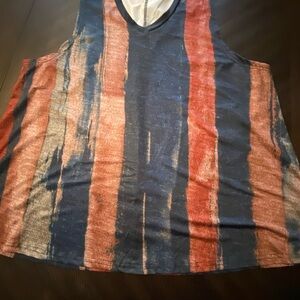 Striped Sleeveless Tank Top